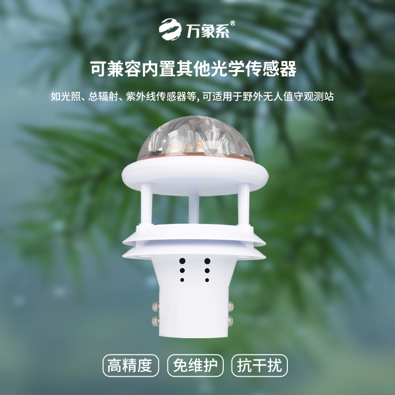 光學紅外雨量傳感器，不用接雨就能測雨量？光學傳感器的神奇之處