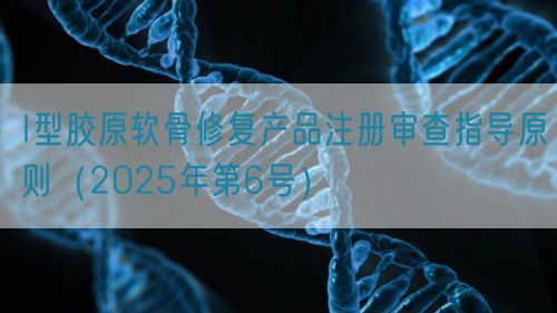 I型膠原軟骨修復(fù)產(chǎn)品注冊(cè)審查指導(dǎo)原則（2025年第6號(hào)）(圖1)